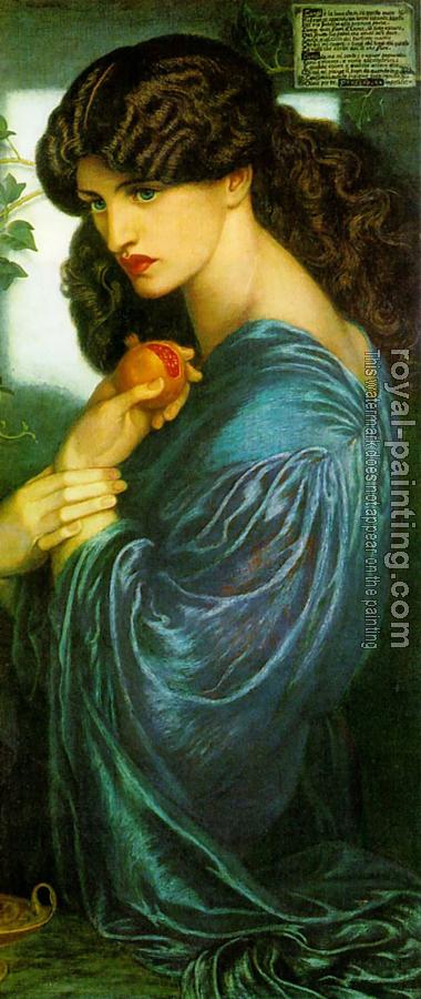 Dante Gabriel Rossetti : Proserpine